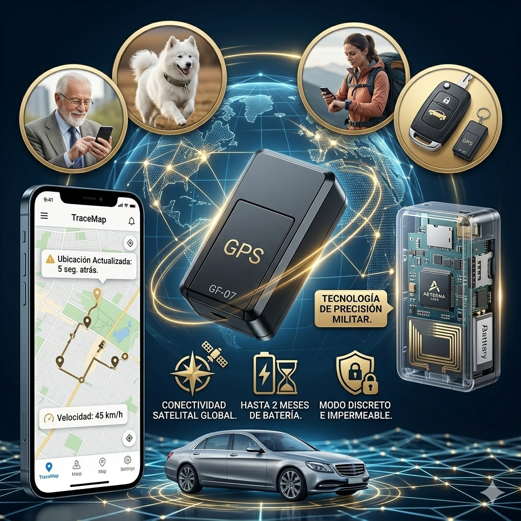 Mini Rastreador Auto Gps GF07