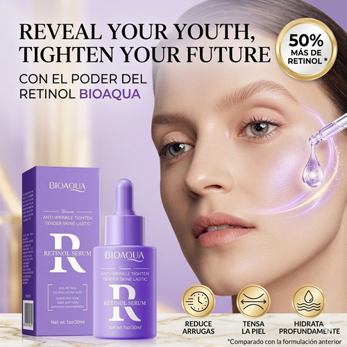 Bioaqua Serum Retinol Acido Hialuronico Antiedad
